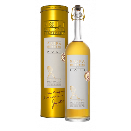Grappa Poli Sarpa Oro